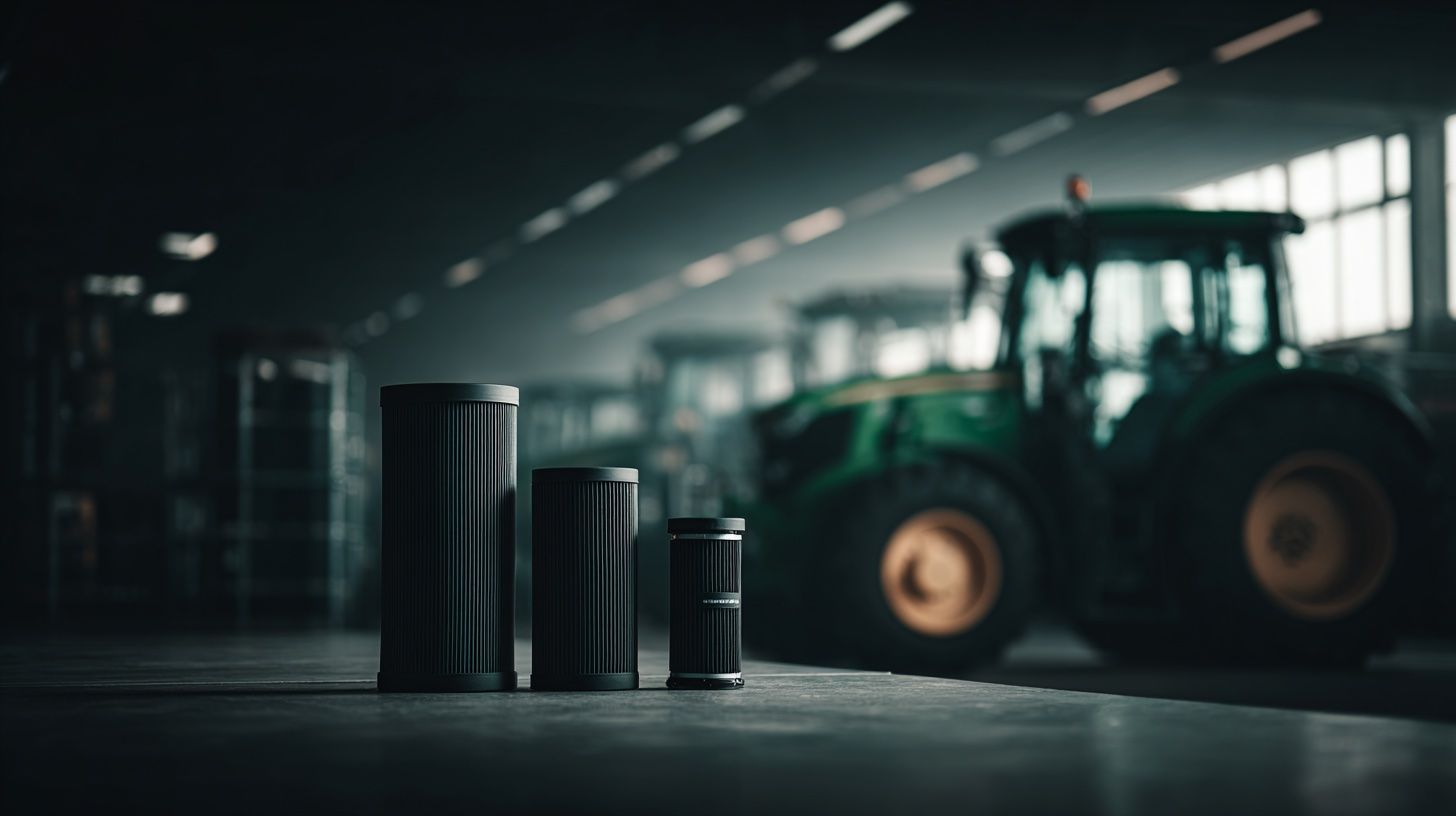 Filtry do ciągników rolniczych John Deere — zestaw filtrów przemysłowych