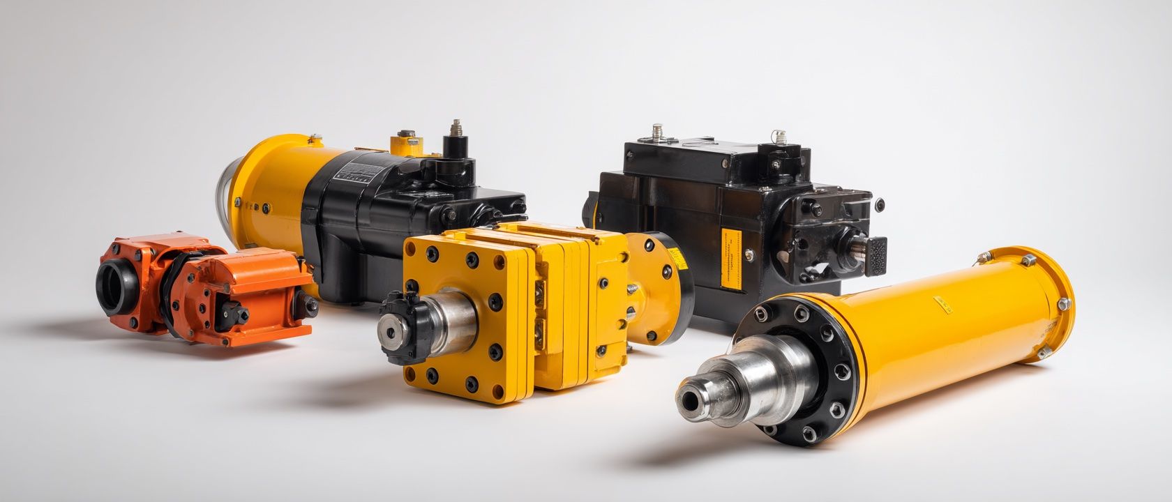 Części hydrauliczne Caterpillar — warsztat serwisowy