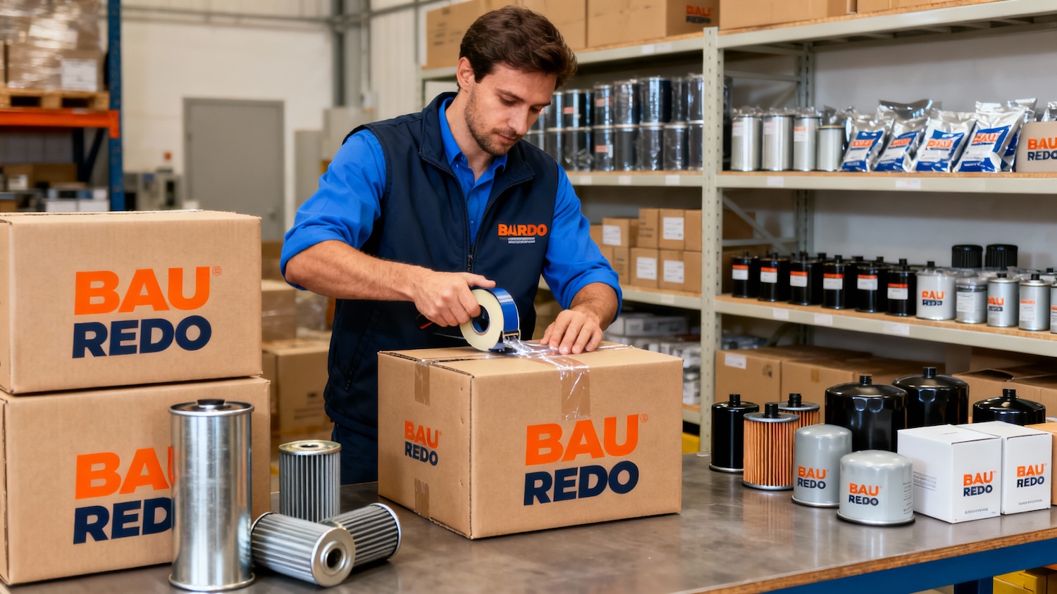 Zespół {COMPANY.name} - profesjonalne filtry do maszyn budowlanych